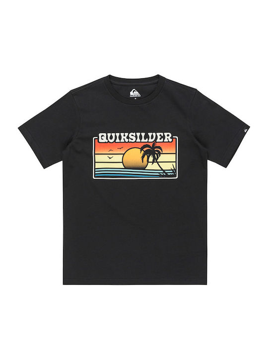 Kids' T-shirt Black Ev Sun Faded Tshirt