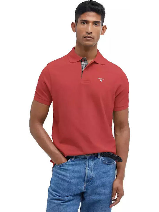 Barbour Polo Bluză Red Spice