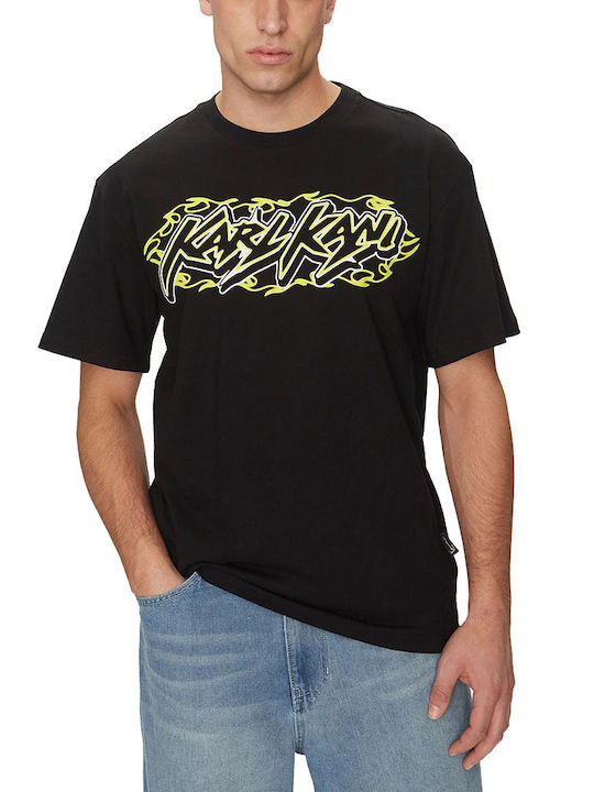 Woven Signature Kani T-shirt Black