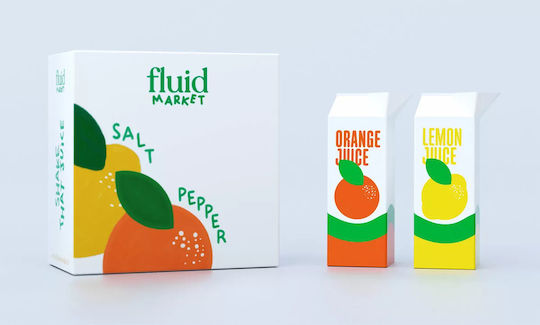 Fluid Market Salz- und Pfefferset Keramik 2Stück