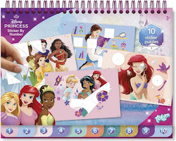 Set Creativ de Abțibilduri Lipire după Numere Disney Princess