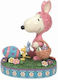 Enesco Peanuts Easter Hoppyness Snoopy & Woodstock Figurine By Jim Shore 15cm Pieces 1