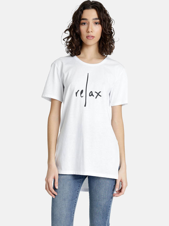 Paco & Co Bluza Damă Tricou Alb