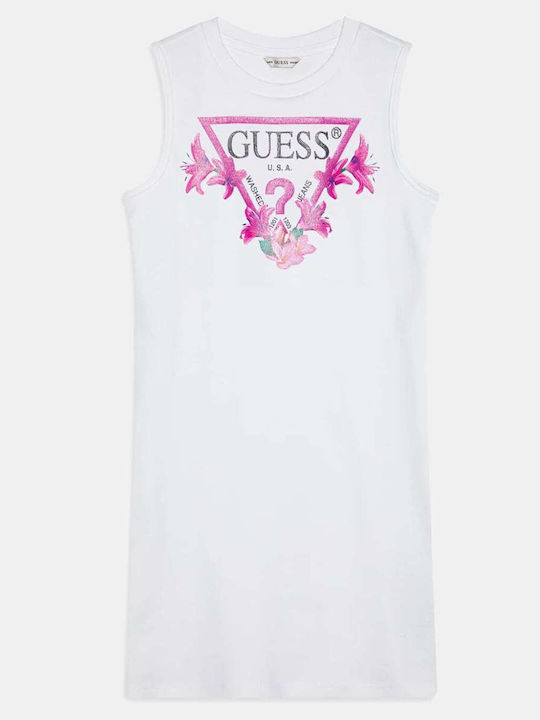 Children's Dress Sleeveless Ecru