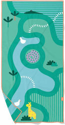 Quut Mikrofaser Safari Handtuch 140x70 cm
