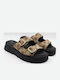 Γυναικεία Σανδάλια Flatforms Καφέ