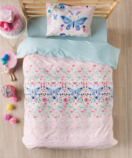 Kentia Set Kids Duvet Cover Semi-Double Pink