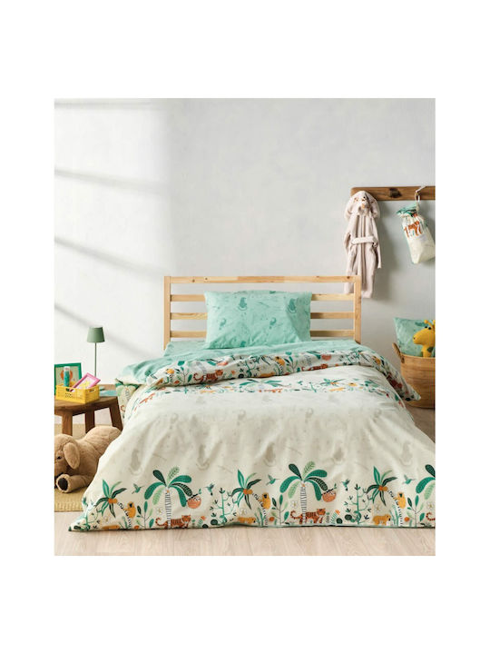 Kentia Selva Set Kids Duvet Cover Single with P...