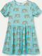 Children's Dress Long Sleeve Light Blue