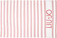 Liu Jo Beach Towel Cotton Red 100x145cm.
