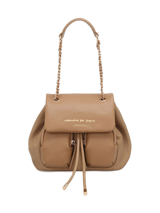 Women's Backpack Bag Brown