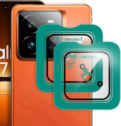 2x Μετριασμένο Γυαλί Κάμερα Realme Gt 7 Pro Διαφανής