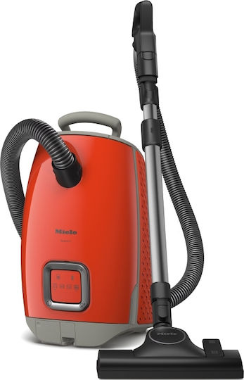 Miele Guard L1 Ηλεκτρική Σκούπα 890W με Κάδο 3.5lt Κόκκινη