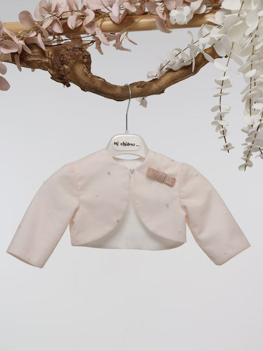 Mi Chiamo Pink Baptism Coat