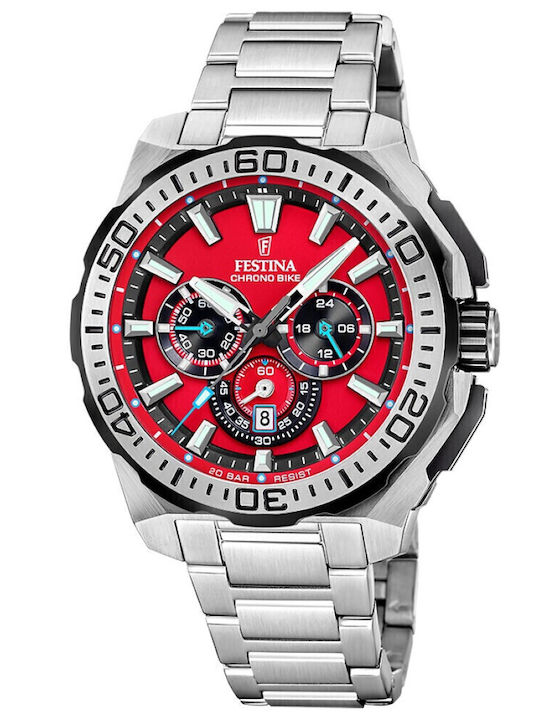 Festina Bike Diver Men's Watch Chronograph Batt...