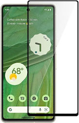 Full Cover Full Glue Screen Protector Glass for Google Pixel 6a Black Full Cover Full Glue Screen Protector Glass for Google Pixel 6a Black