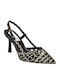 Pumps mit Riemchen & hoher Absatz Schwarz