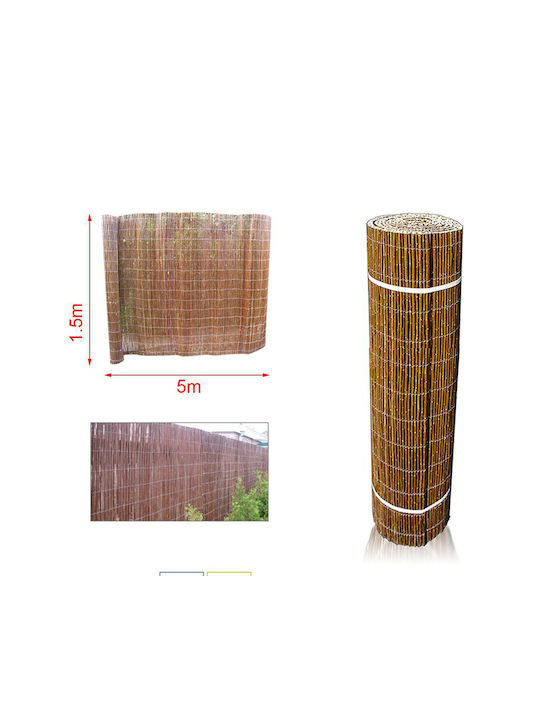 Καλαμωτή Ξύλινη Ολόκληρο Ξύλο 5x1.5m Galifas 7482440 Galifas Καλαμωτή Ξύλινη Ολόκληρο Ξύλο 5x1.5m Galifas 7482440 Galifas