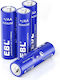 EBL Alkaline Batteries AA 1.5V 4pcs