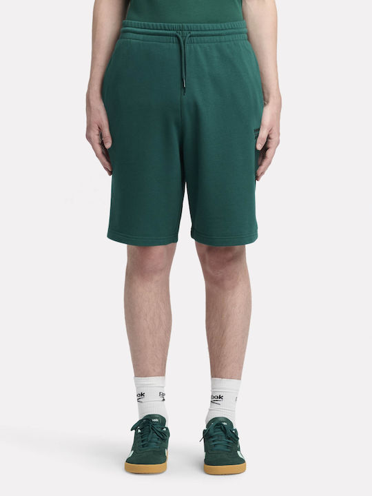 Reebok Men's Identity Small Logo Ft Short Green