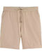 Fave Twill Ανδρική Βερμούδα Soft Camel