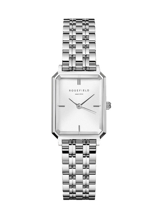 Rosefield Octagon Xs Women's Watch with Silver ...