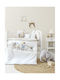 Nima Magic Party Baby Sheets Set Crib Cotton Beige 120x170cm 3pcs