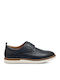 Men's Leather Casual Shoes Blue