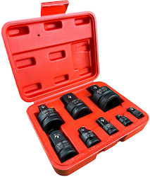 Schlagadapter-Set Schlagbuchsen 8-tlg Gebo Tools Schlagadapter-Set Schlagbuchsen 8-tlg Gebo Tools