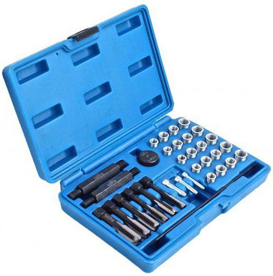 Set de scule pentru filetare Preheater M8 M10 M12 M14 33 bucăți