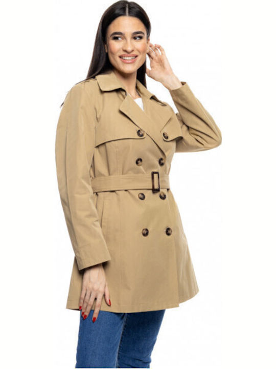 Дамска Beige Тренчкот