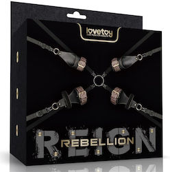 Lovetoy Rebellion Reign Bettfessel-Set