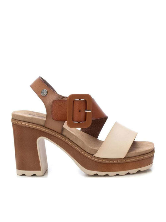 Refresh Сандали Анатомични Tabbac/Beige
