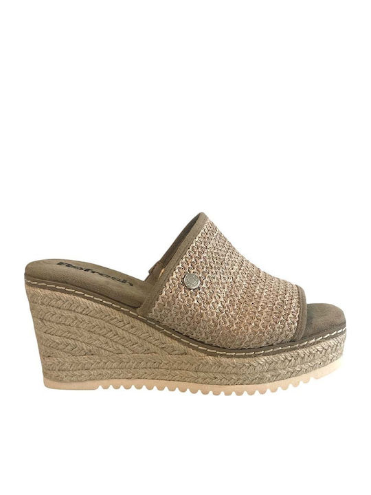Refresh Women's Platform Wedge Sandals Brown