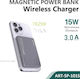 SiiPro Ultra Thin MagSafe Power Bank 5000mAh 15...