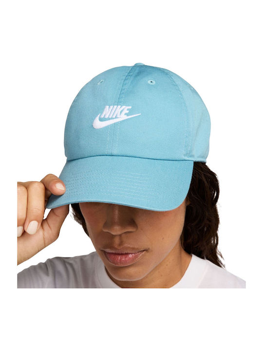 Nike Club Unstructured Futura Wash Cap Denim Tu...