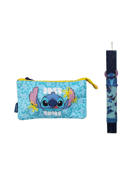 Osterkerze Lilo & Stitch Runde Beduftete Handgefertigte mit Box