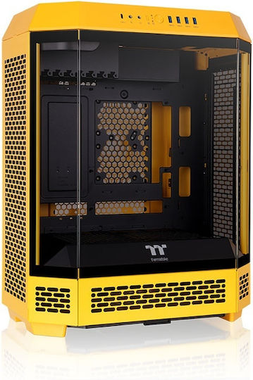 Thermaltake The Tower 600 Gaming Middle Tower Carcasă Calculator cu Fereastră Laterală Bumblebee