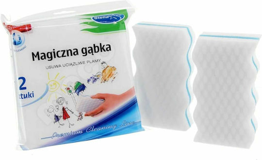 Magic Sponge Set 2 Magic Melamine Sponges Walls Surfaces