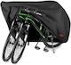 Husă de protecție bicicletă motocicletă scuter Newevo impermeabilă 200cm X 110cm X 70cm se potrivește pentru 2 biciclete 26-29 inch negru