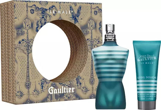 Jean Paul Gaultier Le Male Men's Set with Eau de Parfum and Shower Gel