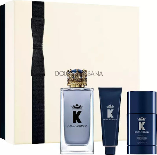 Dolce & Gabbana K By Dolce & Gabbana Men's Set with Eau de Toilette