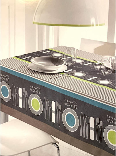 Vallesusa Casa Gray Tablecloth 150x220cm