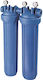 Atlas Filtri DP BIG M 20 DUO Wasserfiltrationssystem Zentrale Versorgung Durchmesser 1'' 392723
