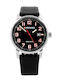 Wenger Men's Watch 42mm Battery with Black Leather Strap