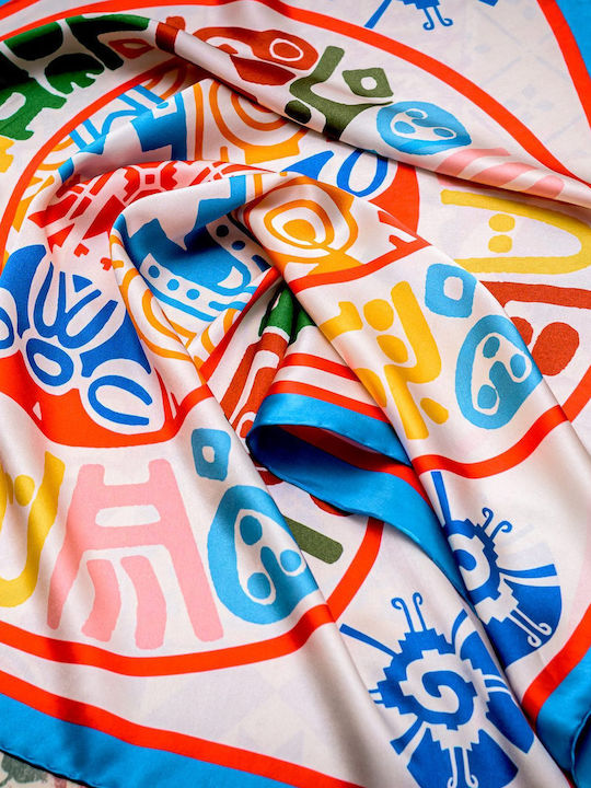 Women's Silk Scarf Multicolour