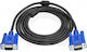 Cable VGA male - VGA male Μαύρο 3m (17600)