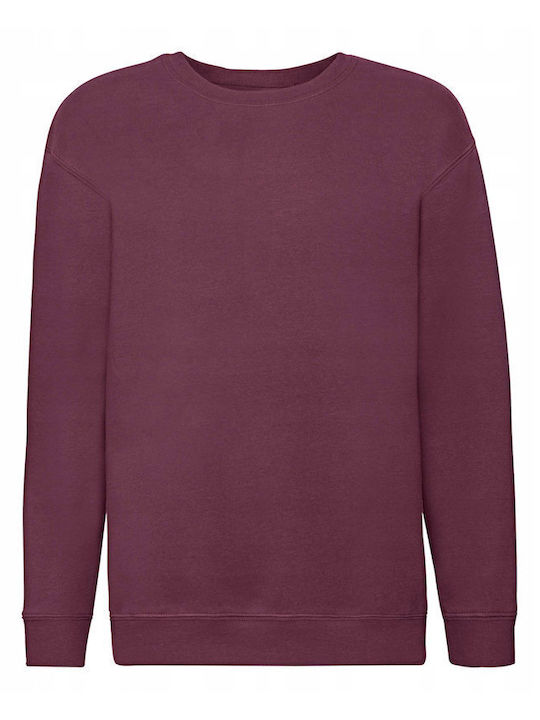 Fruit of the Loom Παιδικό Φούτερ Burgundy
