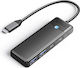 Orico USB-Hub 4 Anschlüsse USB 3.0 mit USB-C Anschluss