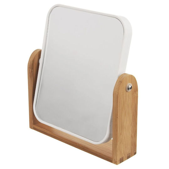 Orion Makeup Mirror Tabletop 18x20cm White